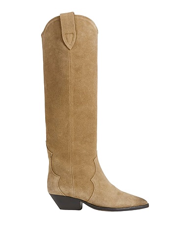 ISABEL MARANT Boots Khaki Leather
