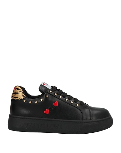 GAI MATTIOLO Sneakers Black Polyurethane