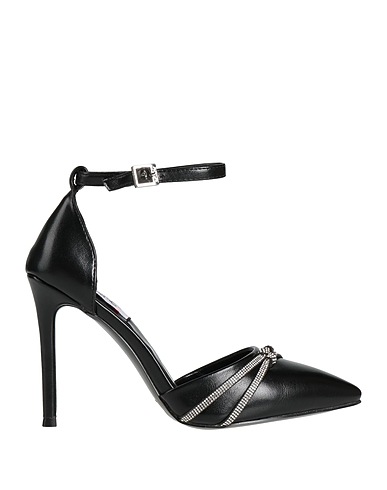 GAI MATTIOLO Court Black Polyurethane