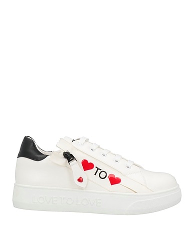 GAI MATTIOLO Sneakers Weiß Gewebefasern