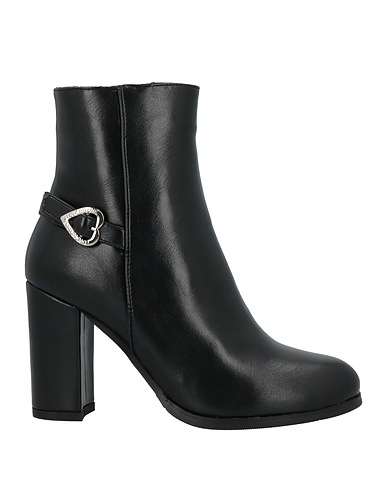 GAI MATTIOLO Ankle boot Black Textile fibers