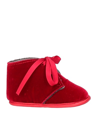 ABA Scarpe neonato Rosso Fibre tessili