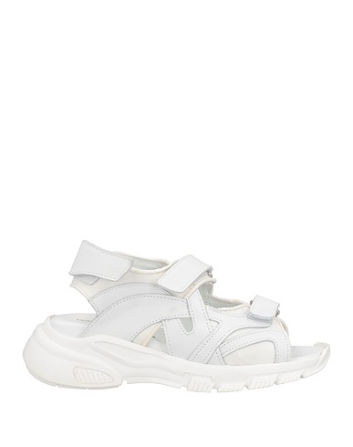 LIVIANA CONTI Sandals White Soft Leather