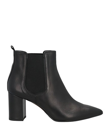 ANNA F. Ankle boot Black Soft Leather