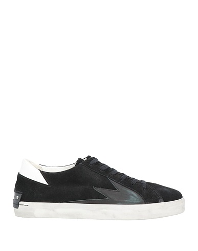 CRIME London Sneakers Black Soft Leather