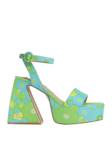 STEVE MADDEN Sandali Verde chiaro Fibre tessili