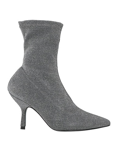 NCUB Ankle boot Silver Textile fibres