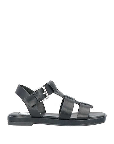 STEVE MADDEN Sandals Black Soft Leather