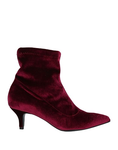 MARENÈ Ankle boot Garnet Textile fibres
