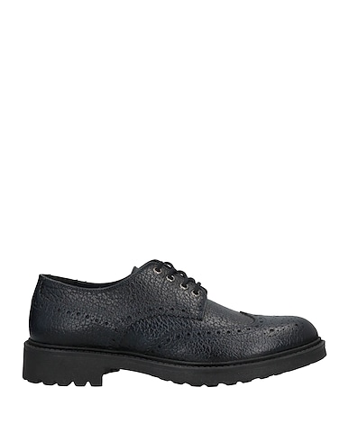 CIRO LENDINI Laced shoes Midnight blue Soft Leather