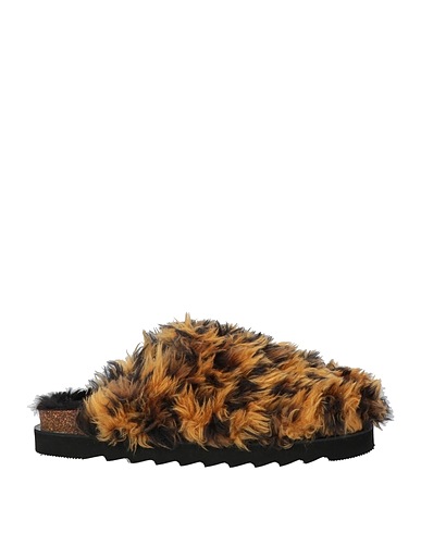 PALM ANGELS Mules και τσόκαρα Μουσταρδί Ίνες υφασμάτων