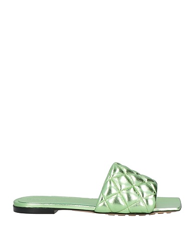 BOTTEGA VENETA Sandalia Verde lima Piel