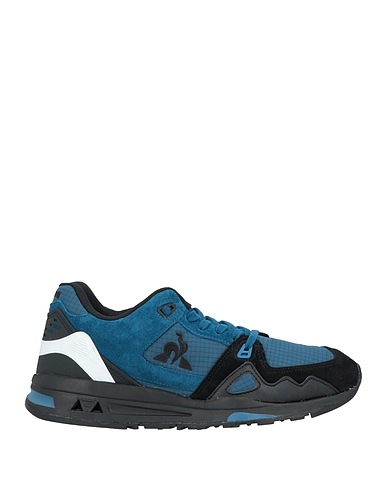 LE COQ SPORTIF FOOTWEAR Navy blue Soft Leather, Textile fibres, Other Fibres