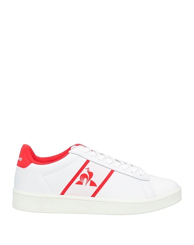 LE COQ SPORTIF Sneakers Weiß Leder, Andere Fasern