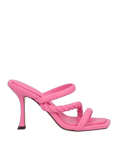 JIMMY CHOO Sandals Fuchsia Soft Leather