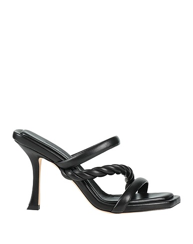 JIMMY CHOO Sandals Black Soft Leather