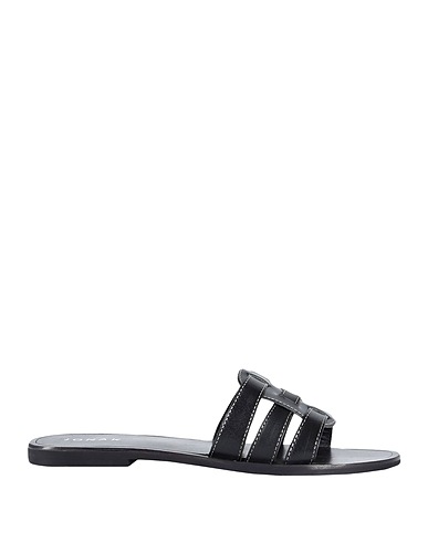 JONAK Sandals Black 100% Soft Leather