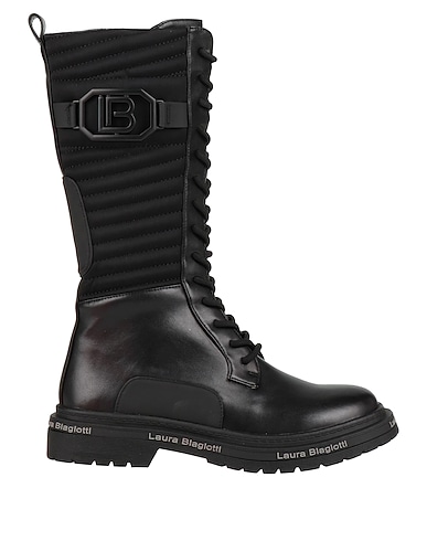 LAURA BIAGIOTTI Boots Black Textile fibres