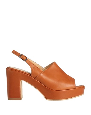 CERVONE Sandals Tan Calfskin