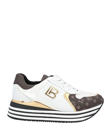 LAURA BIAGIOTTI Sneakers White Other Fibres, Textile fibres