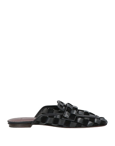 HAZY Mules and clogs Black Soft Leather