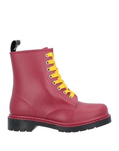 COLORS OF CALIFORNIA Ankle boot Burgundy Textile fibres