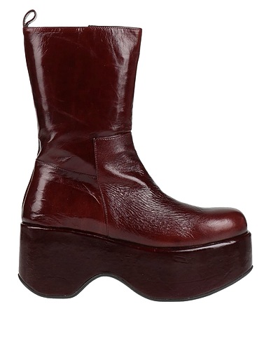 PALOMA BARCELÓ Ankle boot Burgundy Soft Leather