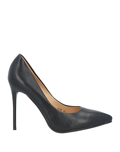 LAURA BIAGIOTTI Pump Black Textile fibers