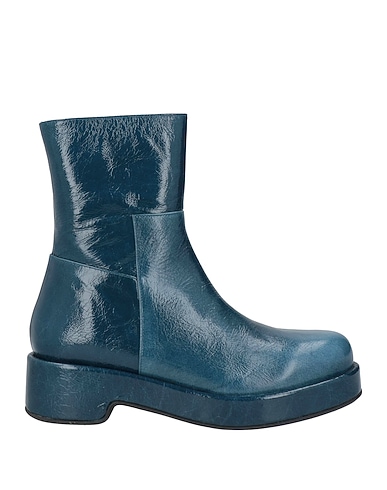 PALOMA BARCELÓ Ankle boot Deep teal Soft Leather
