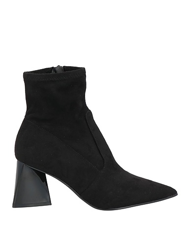 STEVE MADDEN Ankle boot Black Textile fibres