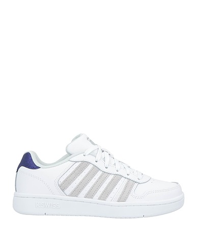 K SWISS Sneakers White Leather, Other Fibres