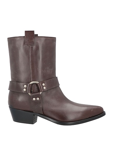 P.A.R.O.S.H. Ankle boot Dark brown 100% Calfskin