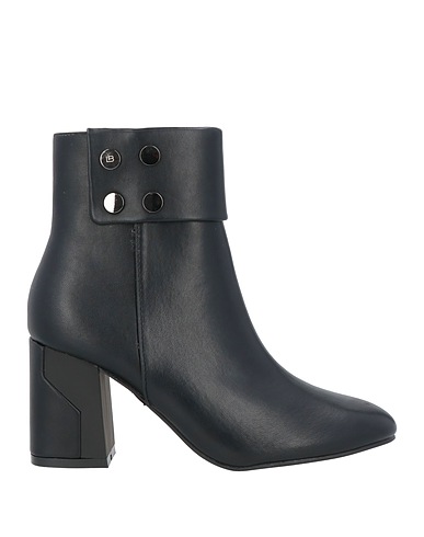 LAURA BIAGIOTTI Ankle boot Black Textile fibres