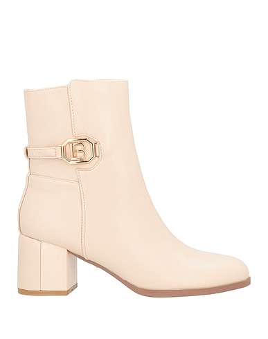 LAURA BIAGIOTTI Stiefelette Beige Andere Fasern
