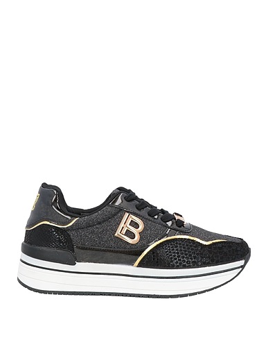 LAURA BIAGIOTTI Sneakers Black Textile fibers