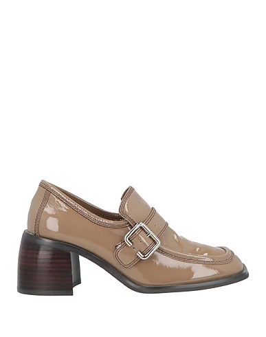 JEFFREY CAMPBELL Loafers Khaki Soft Leather