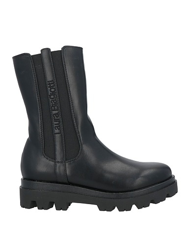 LAURA BIAGIOTTI Ankle boot Black Textile fibres