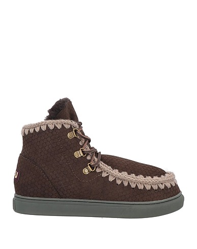 MOU Ankle boot Dark brown Sheepskin