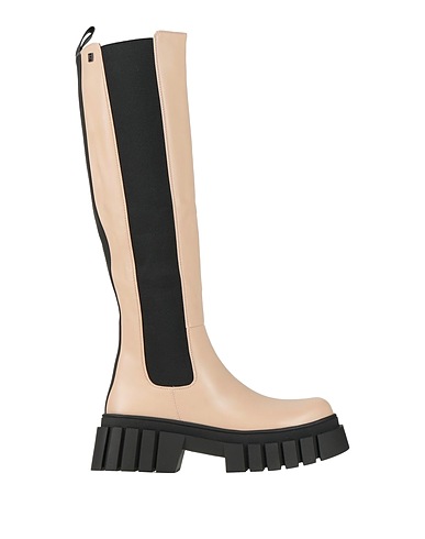 LAURA BIAGIOTTI Stivali Beige Altre Fibre, Fibre tessili