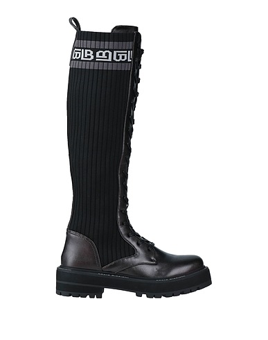 LAURA BIAGIOTTI Boots Black Textile fibers