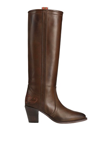 ETRO Boots Khaki Soft Leather