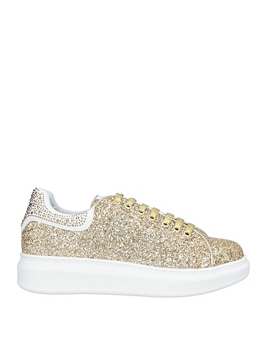 GAëLLE Paris Sneakers Gold Textile fibres