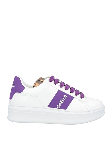 GAëLLE Paris Sneakers White Textile fibers