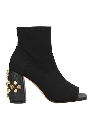 GREY MER Ankle boot Black Textile fibers