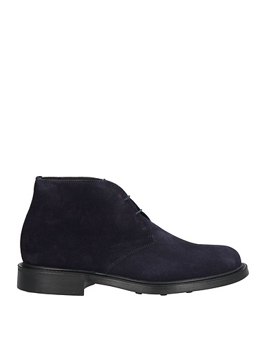 CIRO LENDINI Stiefelette Marineblau Leder