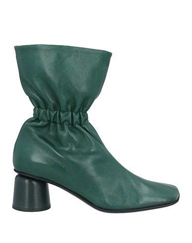 HALMANERA Stivaletti Verde scuro Pelle