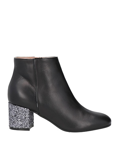 POLLINI Ankle boot Black Calfskin
