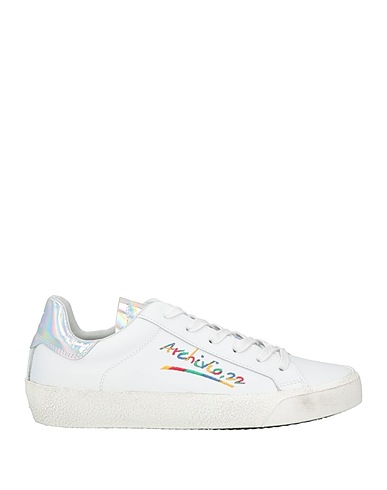 ARCHIVIO,22 Sneakers Weiß Leder