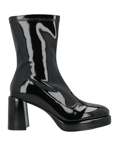 JEANNOT Ankle boot Black Textile fibers