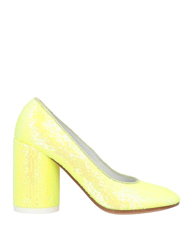 MAISON MARGIELA Pump Yellow Textile fibers